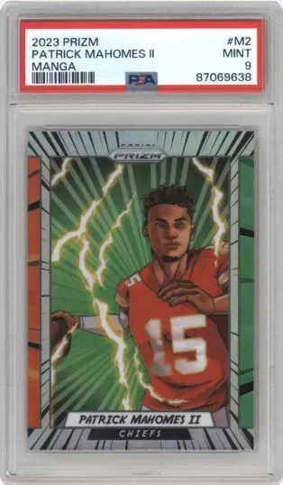 2023 PRIZM PATRICK MAHOMES II MANGA