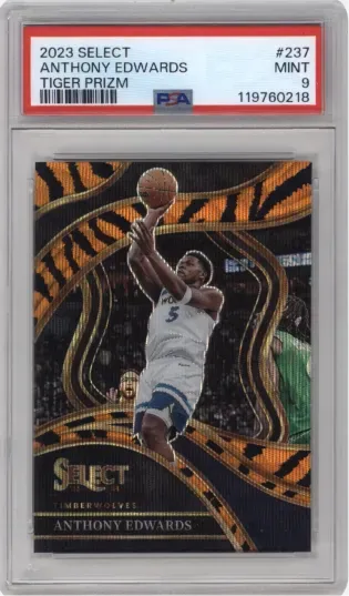 2023 SELECT ANTHONY EDWARDS TIGER PRIZM