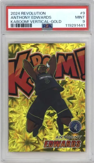 2024 REVOLUTION ANTHONY EDWARDS KABOOM VERTICAL-GOLD