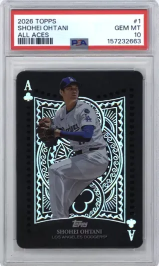 2026 TOPPS SHOHEI OHTANI ALL ACES