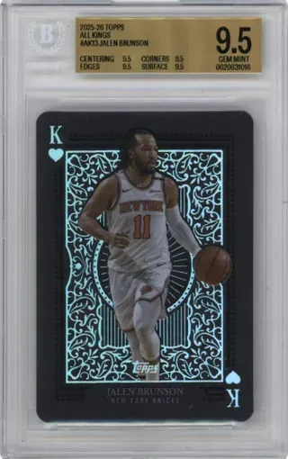 2025-26 TOPPS ALL KINGS #AK13 JALEN BRUNSON