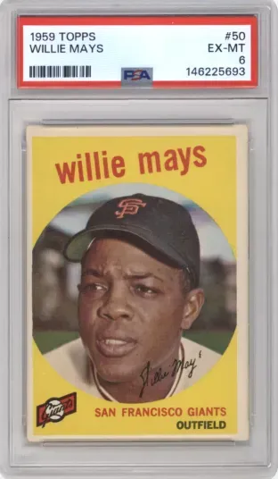 1959 TOPPS WILLIE MAYS