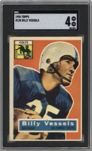 1956 TOPPS #120 BILLY VESSELS