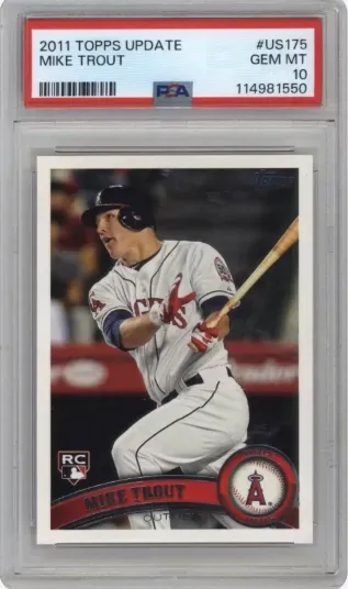 2011 TOPPS UPDATE MIKE TROUT