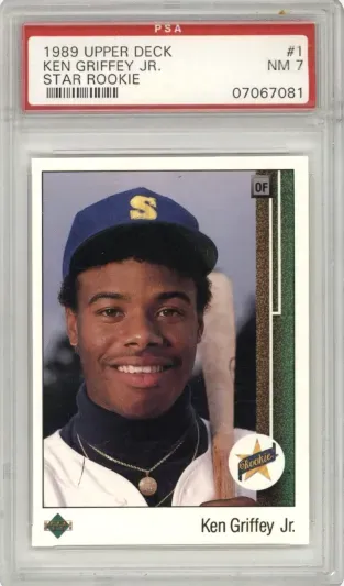 1989 UPPER DECK KEN GRIFFEY JR. STAR ROOKIE