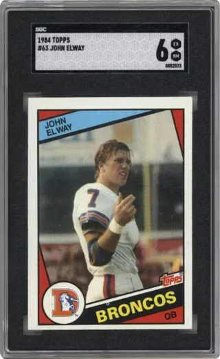 1984 TOPPS #63 JOHN ELWAY