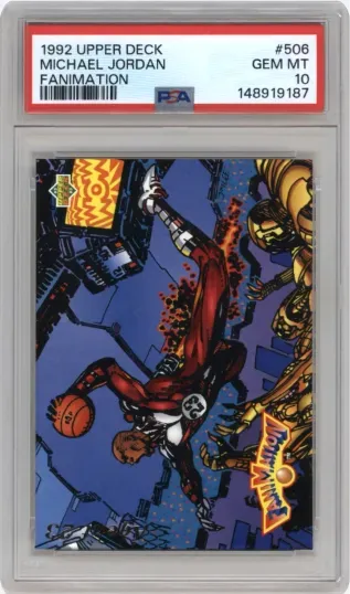 1992 UPPER DECK MICHAEL JORDAN FANIMATION