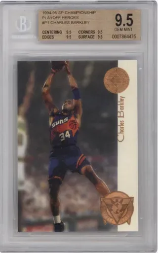 1994-95 SP CHAMPIONSHIP PLAYOFF HEROES #P1 CHARLES BARKLEY