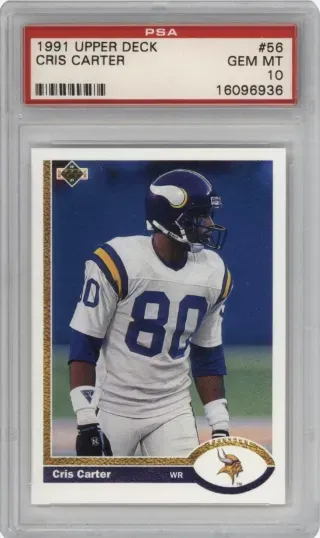 1991 UPPER DECK CRIS CARTER