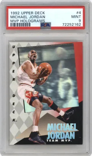 1992 UPPER DECK MICHAEL JORDAN MVP HOLOGRAMS