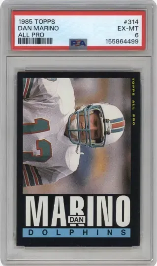 1985 TOPPS DAN MARINO ALL PRO