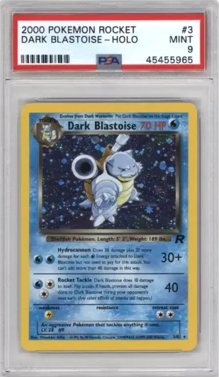 2000 POKEMON ROCKET DARK BLASTOISE-HOLO