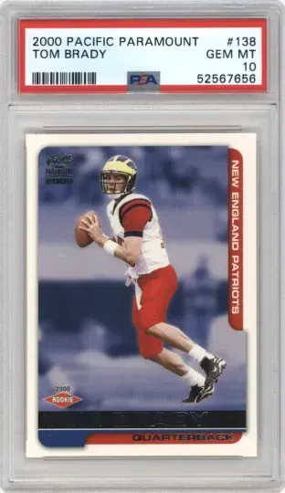 2000 PACIFIC PARAMOUNT TOM BRADY