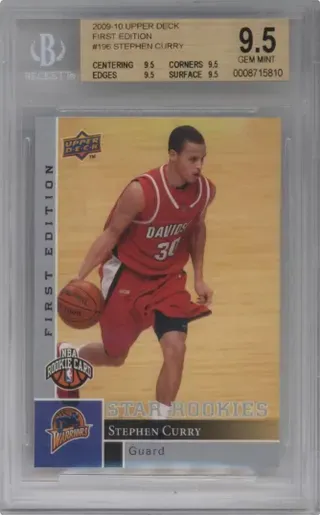 2009-10 UPPER DECK FIRST EDITION #196 STEPHEN CURRY