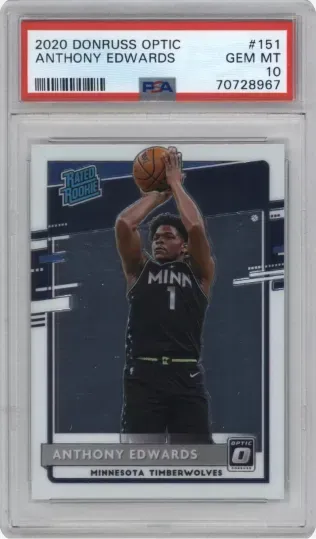 2020 DONRUSS OPTIC ANTHONY EDWARDS