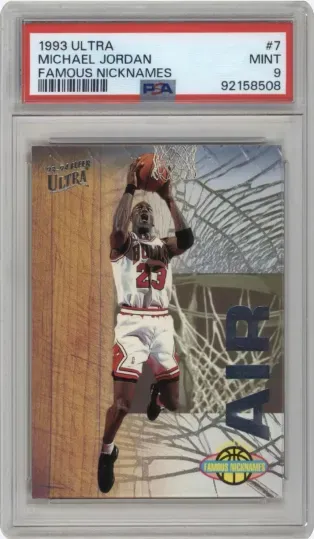 1993 ULTRA MICHAEL JORDAN FAMOUS NICKNAMES