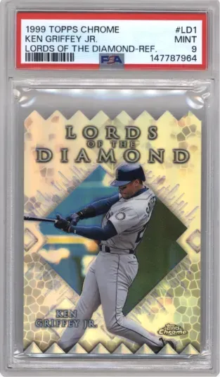 1999 TOPPS CHROME KEN GRIFFEY JR. LORDS OF THE DIAMOND-REF.