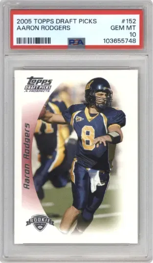 2005 TOPPS DRAFT PICKS AARON RODGERS