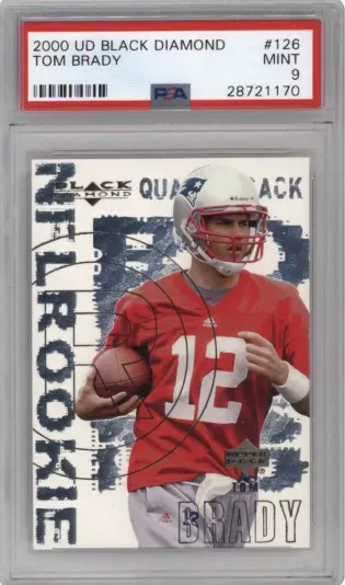 2000 UD BLACK DIAMOND TOM BRADY