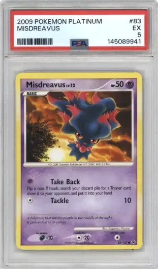 2009 POKEMON PLATINUM MISDREAVUS