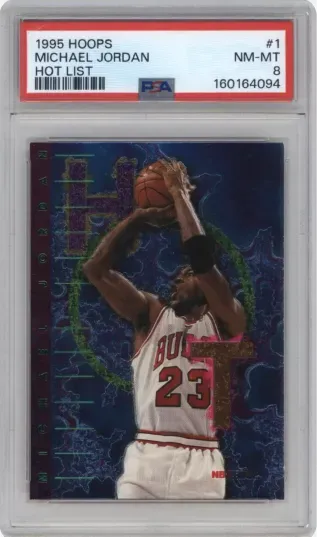 1995 HOOPS MICHAEL JORDAN HOT LIST