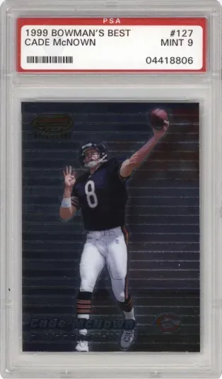1999 BOWMAN'S BEST CADE McNOWN