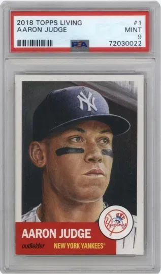 2018 TOPPS LIVING AARON JUDGE
