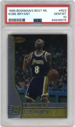 1996 BOWMAN'S BEST RK. KOBE BRYANT