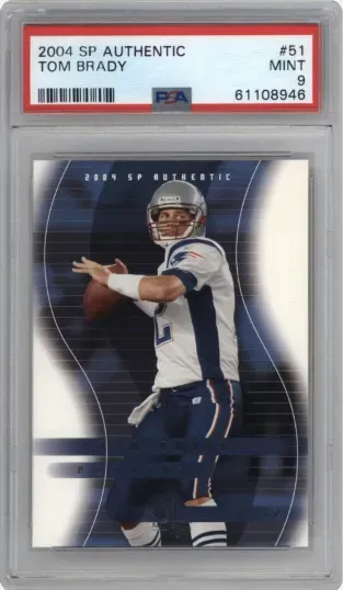 2004 SP AUTHENTIC TOM BRADY