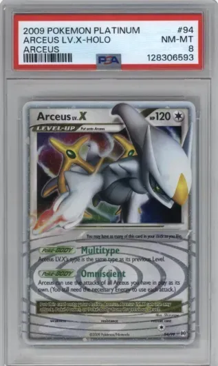 2009 OIKEMON PLATINUM ARCEUS LV.X-HOLO ARCEUS