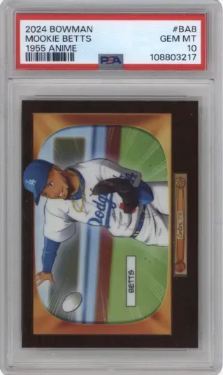 2024 BOWMAN MOOKIE BETTS 1955 ANIME