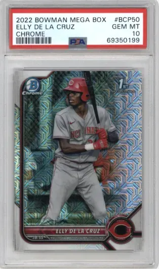 2022 BOWMAN MEGA BOX ELLY DE LA CRUZ CHROME