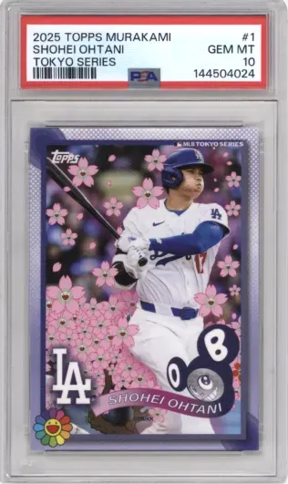 2025 TOPPS MURAKAMI SHOHEI OHTANI TOKYO SERIES