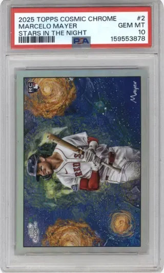 2025 TOPPS COSMIC CHROME MARCELO MAYER STARS IN THE NIGHT