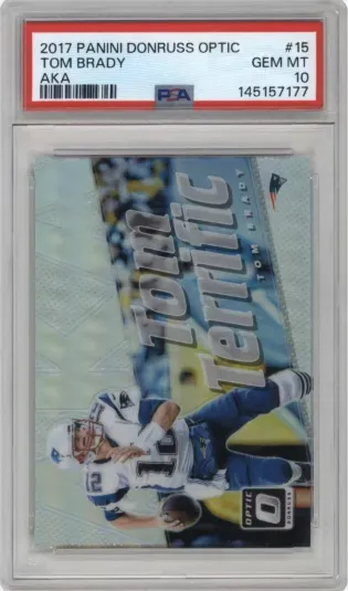 2017 PANINI DONRUSS OPTIC TOM BRADY AKA