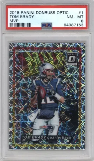 2018 PANINI DONRUSS OPTIC TOM BRADY MVP