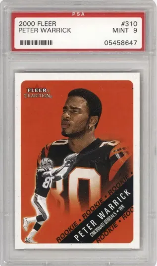 2000 FLEER PETER WARRICK