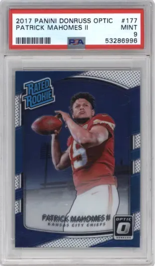 2017 PANINI DONRUSS OPTIC PATRICK MAHOMES II