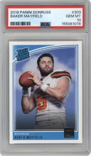 2018 PANINI DONRUSS BAKER MAYFIELD