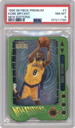 1996 SKYBOX PREMIUM KOBE BRYANT NEW EDITIONS