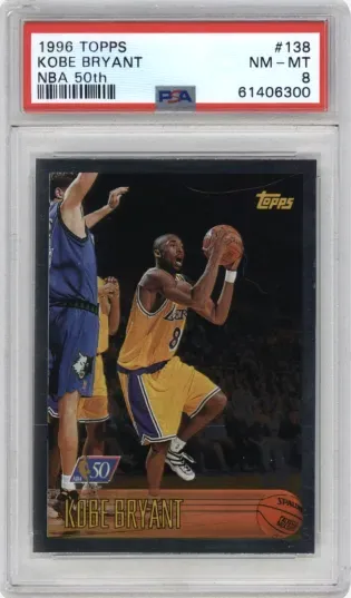 1996 TOPPS KOBE BRYANT NBA 50th 61406300