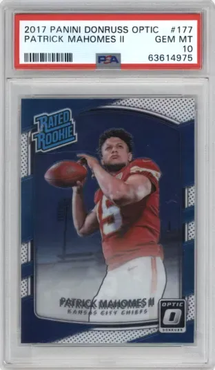 2017 PANINI DONRUSS OPTIC PATRICK MAHOMES II