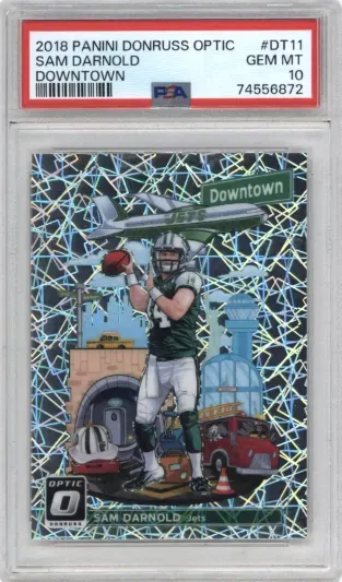 2018 PANINI DONRUSS OPTIC SAM DARNOLD DOWNTOWN