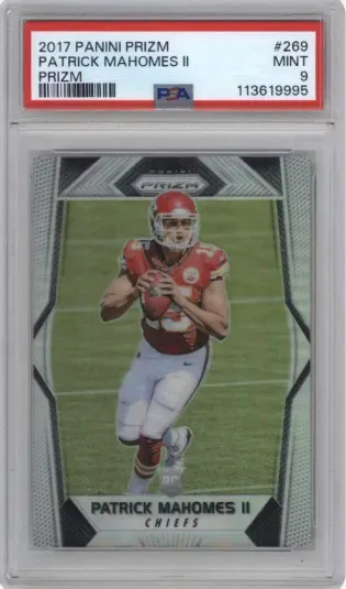 2017 PANINI PRIZM PATRICK MAHOMES II PRIZM