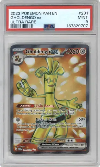 2023 POKEMON PAR EN GHOLDENGO ex ULTRA RARE