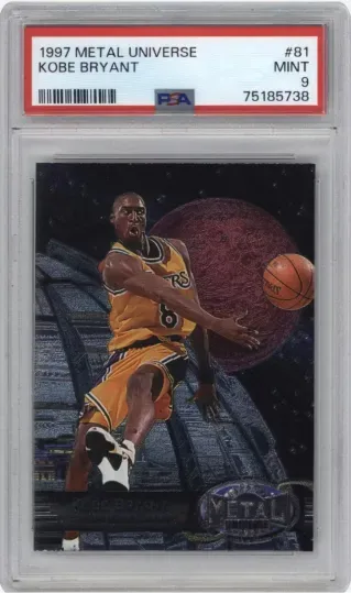 1997 METAL UNIVERSE KOBE BRYANT 75185738