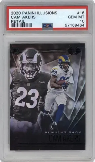 2020 PANINI ILLUSIONS CAM AKERS RETAIL