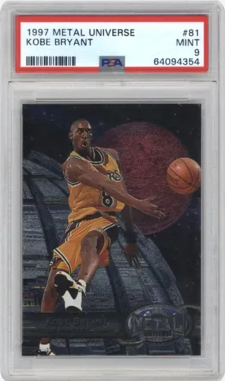 1997 METAL UNIVERSE KOBE BRYANT