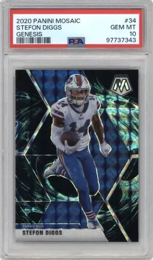 2020 PANINI MOSAIC STEFON DIGGS GENESIS