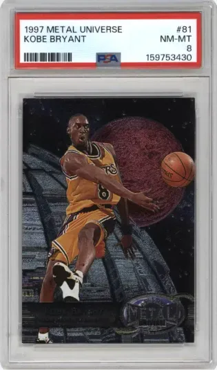 1997 METAL UNIVERSE KOBE BRYANT 159753430